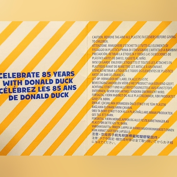 Limited Edition Disney Donald Duck 85 Years - Picture 6 of 7